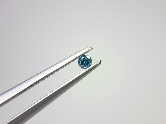 blDM-t-14　ブルーダイヤモンド(トリートメント)　0.03ct