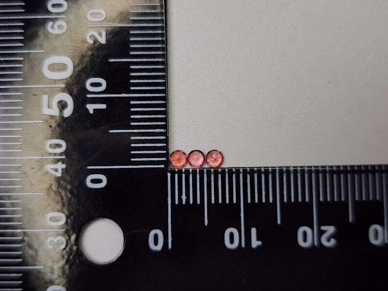 0455-8 スピネル10石セット(ピンクオレンジ)