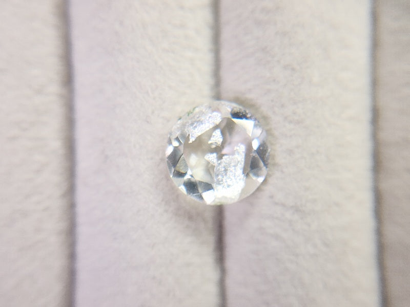 dQ-9　銀箔入り！ダブレットクォーツ　3.43ct