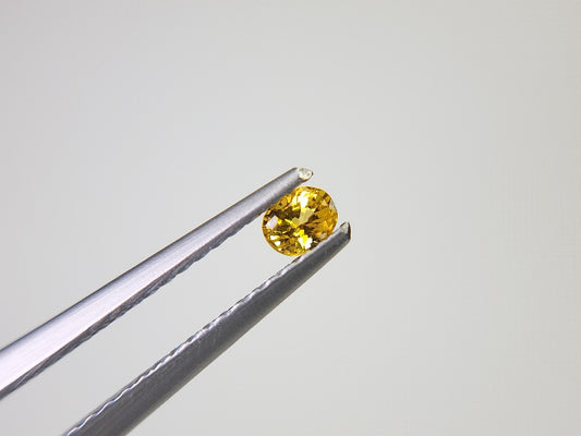 【500円均一】11/17正午まで　イエローサファイア　0.14ct　2