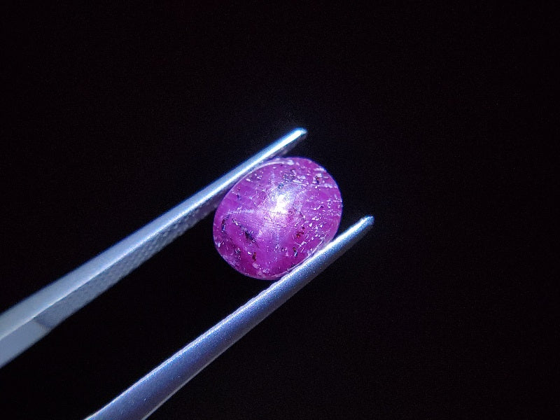 pu-SSA-25　パープルスターサファイア　3.68ct