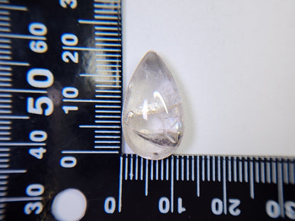 0887-22　クォーツインクォーツ　13.45ct