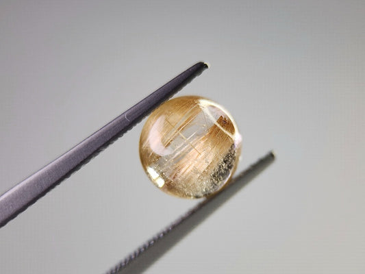 0107-2-4　ルチルクォーツキャッツアイ　2.26ct