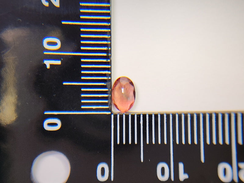 0152-1-6　バイカラーアンデシン　0.40ct