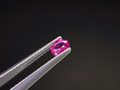 0013-7　ルビー　0.34ct