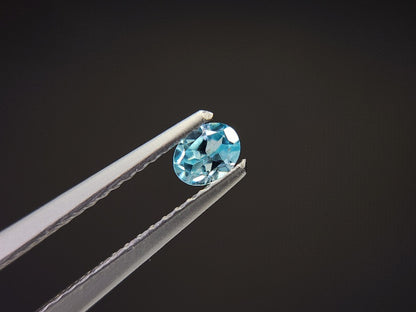 【500円均一】12/15正午まで　ブルージルコン　0.29ct　7