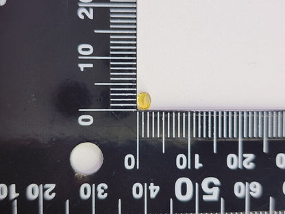 【500円均一】11/17正午まで　イエローサファイア　0.15ct　3