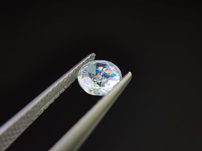 0878-1-8　虹入り！グリーンベリル　0.44ct
