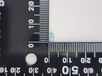 【500円均一】1/12正午まで　ブルージルコン　0.35ct　7