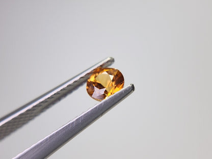 0010-2-1　ジルコン(コニャックブラウン)　0.61ct