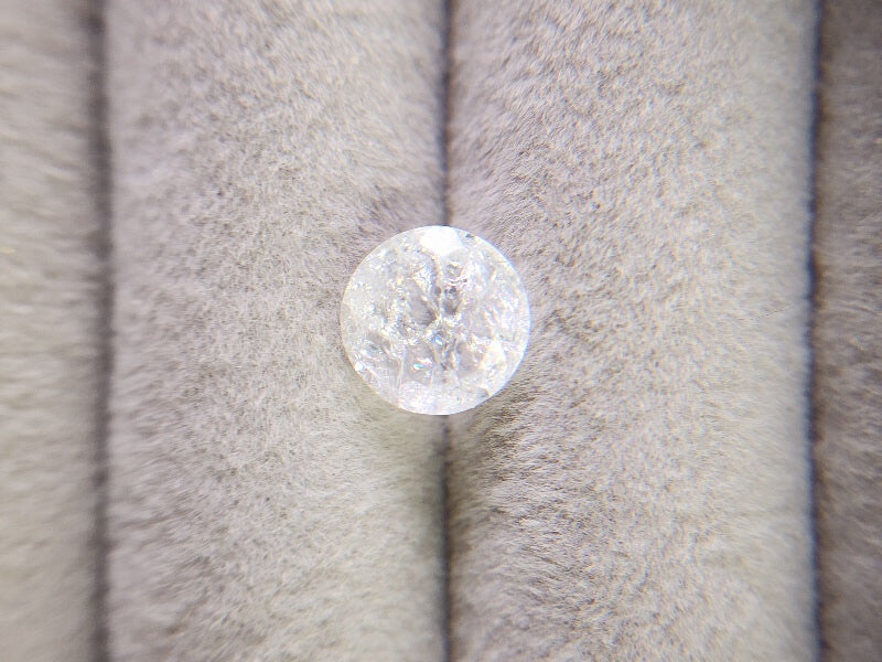 0937-5　虹入り！クラッククォーツ　1.27ct