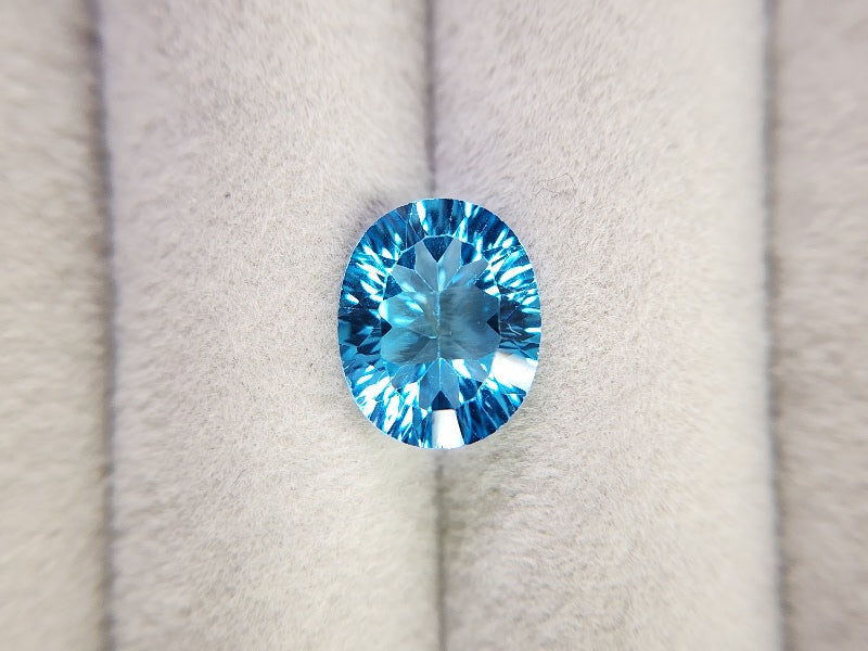 0917-38　ブルートパーズ　4.18ct