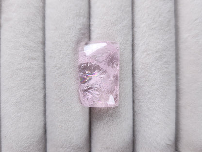 0908-7　虹入り！モルガナイト　16.39ct