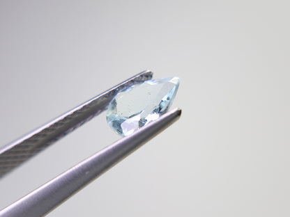 0008-5　アクアマリン　ペアシェイプ　0.54ct