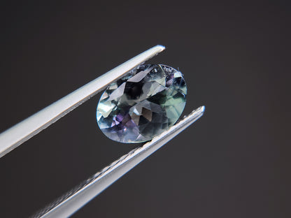 0876-22 バイカラータンザナイト　1.27ct