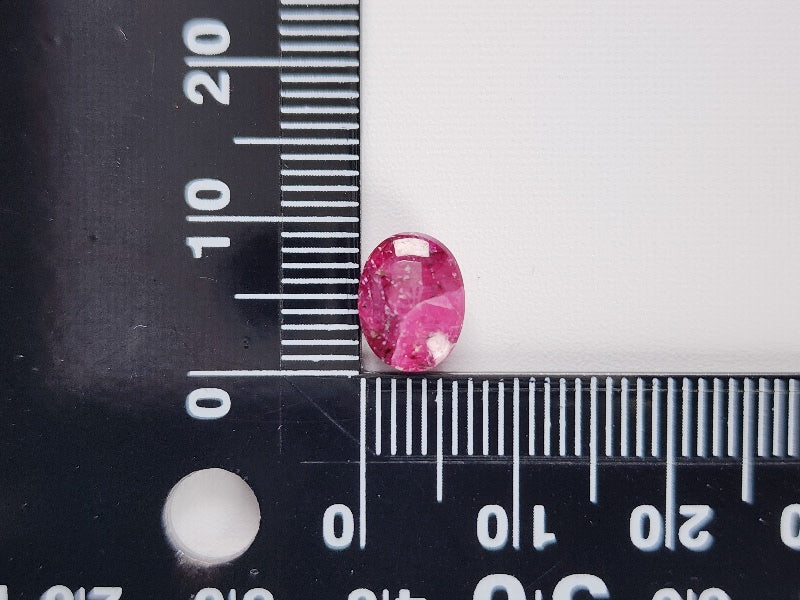 0114-4　パープルスターサファイア　2.94ct