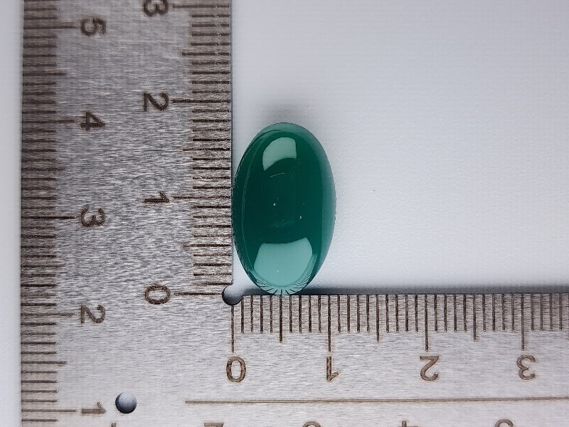 【500円均一】3/9新着！　グリーンカルセドニー　8.57ct　4