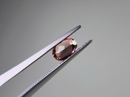 0152-1-4　バイカラーアンデシン　0.42ct
