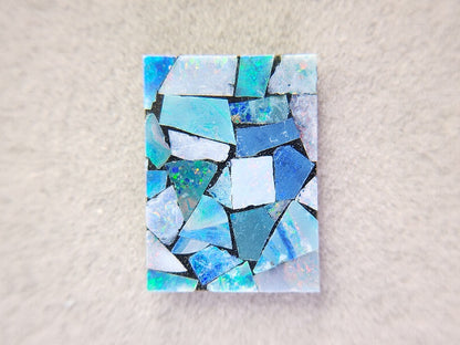 0915-9　モザイクオパール　7.98ct