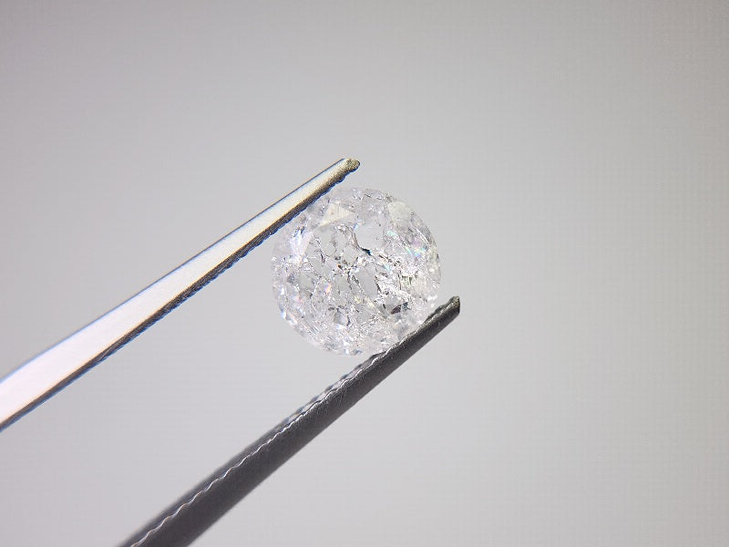 0937-5　虹入り！クラッククォーツ　1.27ct