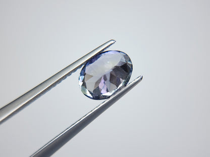 0876-18　バイカラータンザナイト　1.29ct