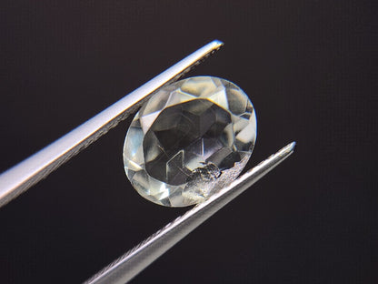 dQ-18　銀箔入り！ダブレットクォーツ　2.33ct