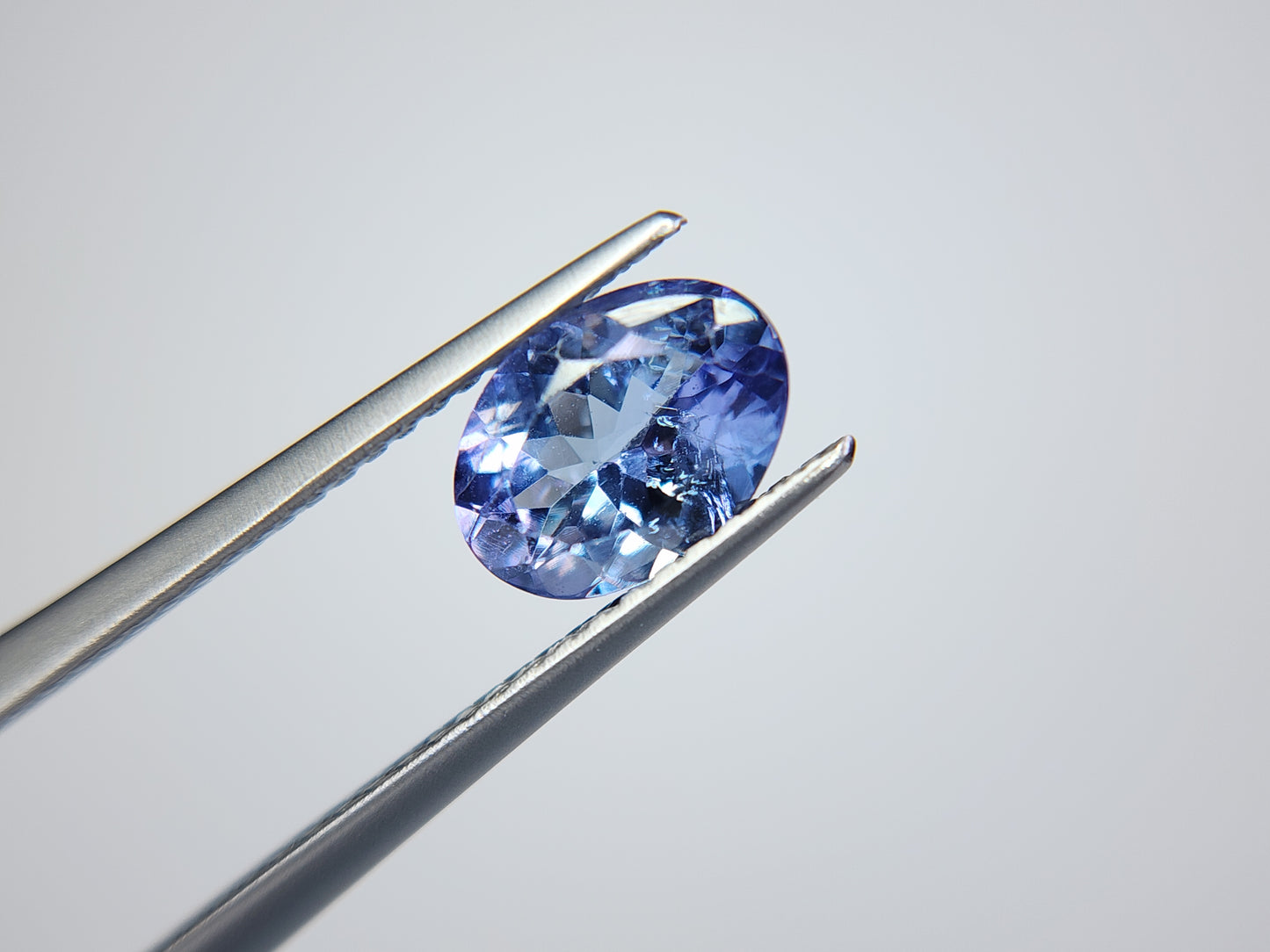 0876-20　バイカラータンザナイト　1.28ct