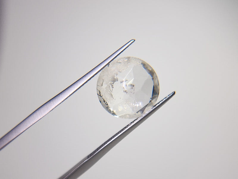 dQ-2　銀箔入り！ダブレットクォーツ　5.65ct