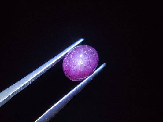 pu-SSA-22　パープルスターサファイア　3.85ct