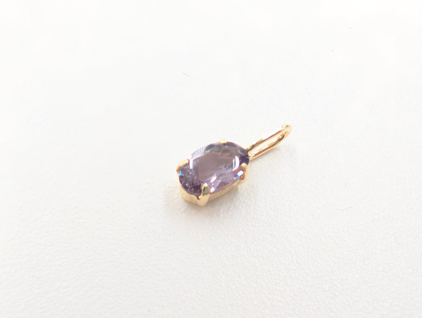 - LUMIS from toyoloose - K18 カラーチェンジガーネット 3×5 0.25ct トップ