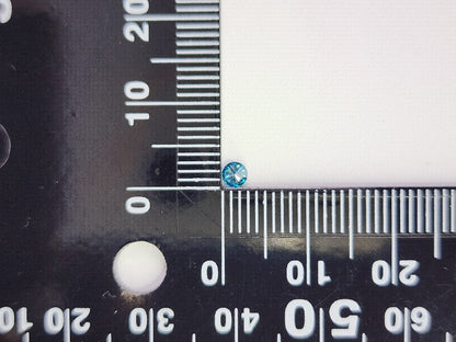 0015-3-1　ブルーダイヤモンド(トリートメント)　0.11ct