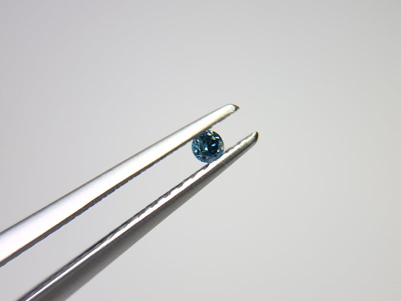 blDM-t-11　ブルーダイヤモンド(トリートメント)　0.03ct