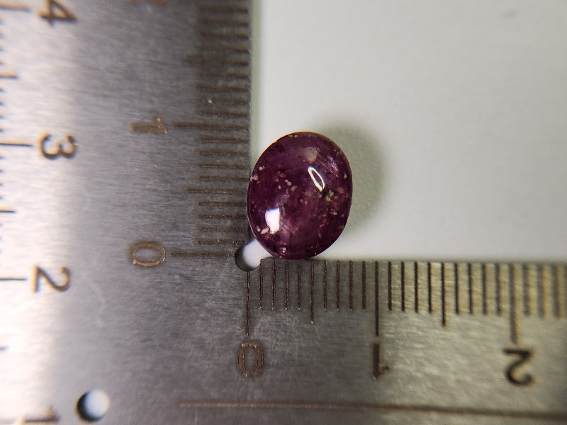 pu-SSA-7　パープルスターサファイア　5.77ct