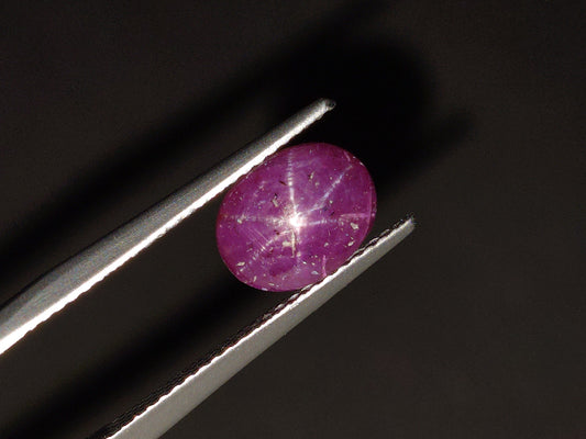pu-SSA-17　パープルスターサファイア　4.33ct