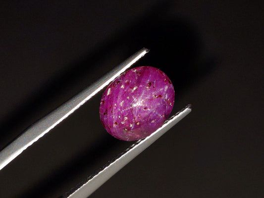 pu-SSA-6　パープルスターサファイア　5.80ct