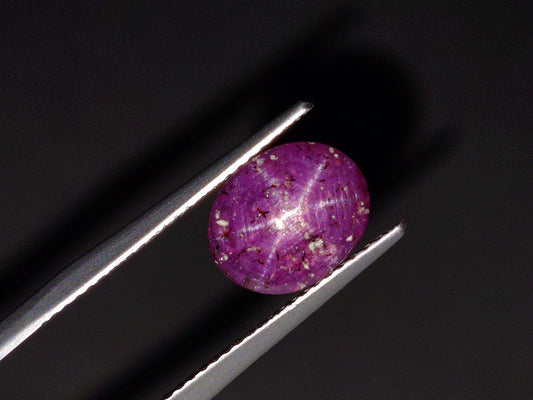 pu-SSA-7　パープルスターサファイア　5.77ct