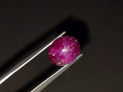 pu-SSA-8　パープルスターサファイア　5.52ct